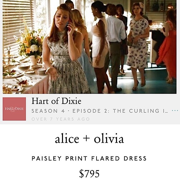 Alice+Olivia❣️Paisley Print Flared dress - Picture 5 of 17